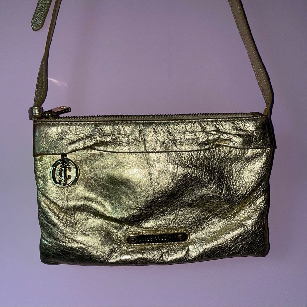 Juicy Couture Gold Crossbody Bag